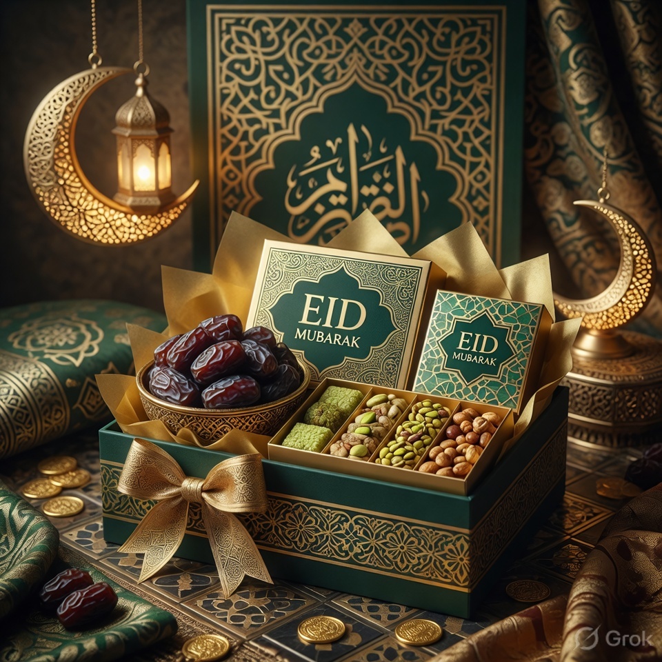 Festive and Eid gift wrapping with premium hampers by Whishess Kota